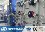 0.4～1N Pay - Off Tension RIBBON Fiber Optic Cable Production Line 7m Length