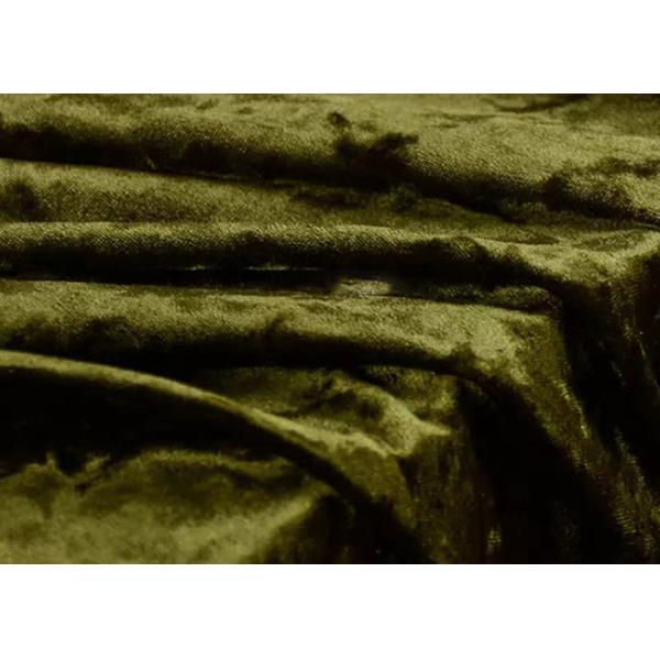 Stretch Crushed Ice Velour Spandex Velvet Fabric Customized