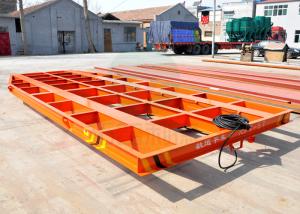 Wholesale 5t automobile flat bed rail transfer bogie running on steel rail in painting blasting room from china suppliers