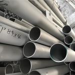 JIS SUS316 SUS316TI SS Seamless Tube 89*4mm Brushed Finished HL Round Pipe