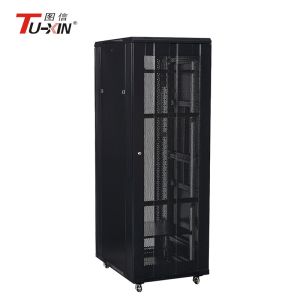 Data Center Soundproof Server Cabinet , Custom Fireproof Locking Server Cabinet