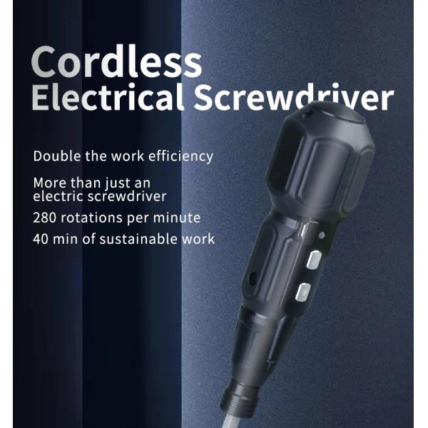 Cordless Hand Tools And Tool Box Screwdriver USB Charging Multi Functional