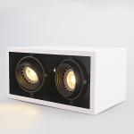 GU10 base rectangle surface mounted spotlight&interior GU10 spot light for hotel