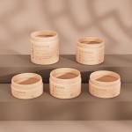 300g 360g 480g Plastic Packaging Jars Face Hair Mask Body Scrub Butter Container