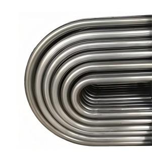 1D-10D Bending Radius Heat Exchanger Stainless Steel U-tube For Evaporation