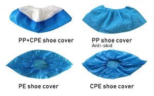 Wholesale High Quality dust-proof antiskid Disposable Non-woven Shoe Covers nonwoven Wholesale Disposable Shoe Cover from china suppliers