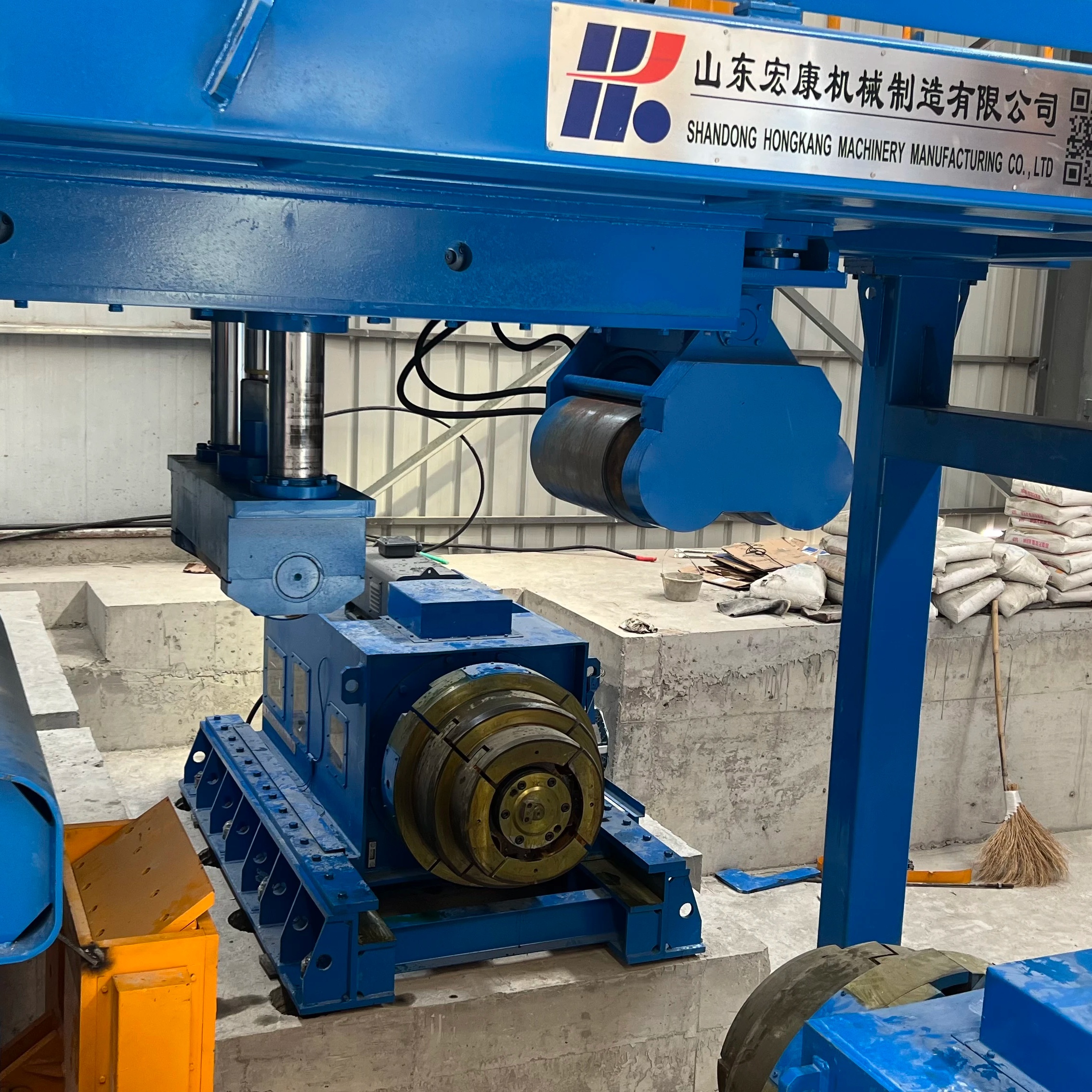 Easy to Operate 16mm Steel 3in 1 Metal Coil Straightening Machine Weight KG 450