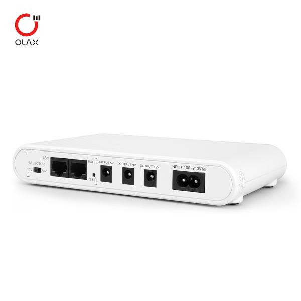 OLAX POE D3 Mini UPS Uninterruptible Power Supply AC 5V/9V/12V UPS Power Bank