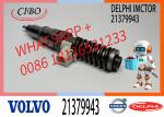 Part Number 21379943 20847327 Excavator Diesel Engine Parts Fuel Injector