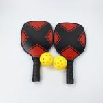 Wood Fiber Custom Pickleball Paddle Racket 7 Layers Sports Game
