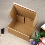 Eco Friendly Exquisite Corrugated Mailer Box For Apparel Packaging
