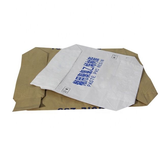 ISO2200 customization Pasted Valve Multiwall Paper Bags Milk Powder 25kg Bags