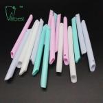 Colorful High Volume Dental Suction Tips , Dental Saliva Ejector Tips