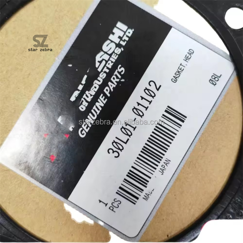 Construction Works Excavator Caterpillar 301.5C 303 Cylinder Mattress with L3E-W2 Engine Cylinder Gasket Steel Cushion
