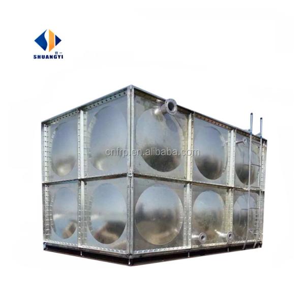 Industrial Grade Rectangular Stainless Steel Water Tank with 30-50 Year Working