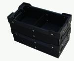 Shockproof 1-10mm ESD Black PP Corflute Antistatic Corrugated Conductive sheet