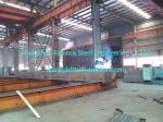 Pre Engineering Commercial Steel Buildings H Section Beam Coated Grey Painting