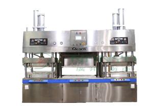 Wholesale Semi Auto Paper Pulp Molding Take Away Fast Food Box Making Machine 700 Pcs / Hour from china suppliers