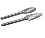 Blank And Ground Tungsten Carbide Bur Long Rock Tungsten Gun Rotary Burrs Drill