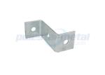 Hospital Construction Hardware Heavy Duty Wall Mount Brackets 50mm