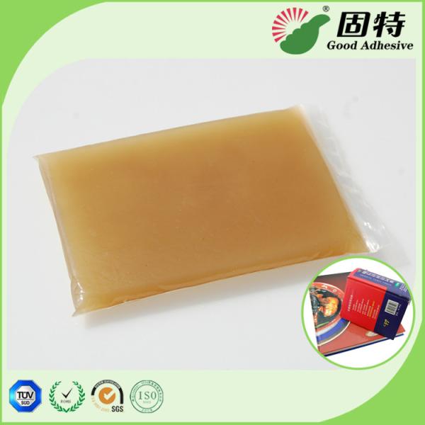 Gelatin resin Amber color Block solid Hot Melt Solid Animal Jelly Glue Used With