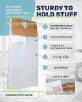 Door Hanger Bags 6 X 12 Inches - Clear Door Hanger Bags Protects Flyers,