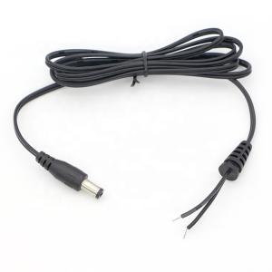Wholesale Male Female DC Barrel Jack 2.1x5.5mm to Open Pigtail DC Power Charging Cable from china suppliers