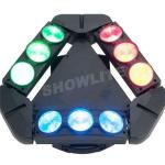 9x10w Rgbw 4 In 1 Led Spider Beam Moving Head Light Mixing Color Night Club DJ