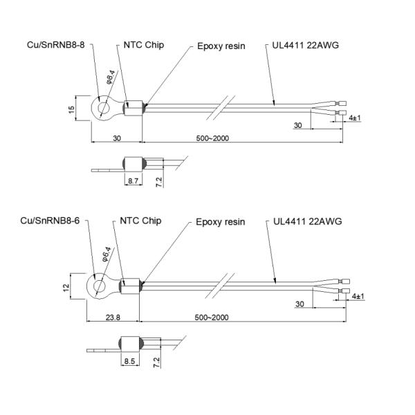 Ev Battery Temperature Sensor For Battery Covers And Power Distribution