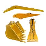 Q355B MN400 heavy Duty Rock Bucket , Excavator Rock Digging Bucket with