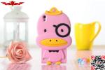 100% Qualify Brand New Fashion Cartoon Silicone Cover Case For Huawei Ascend P6
