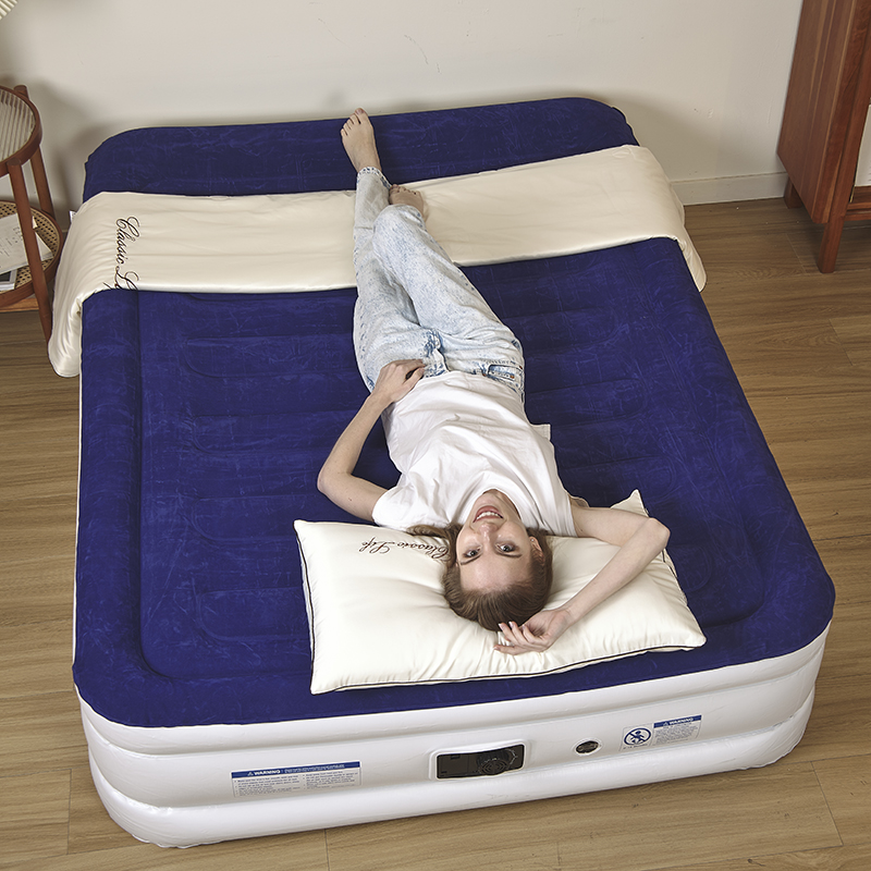 Amazing Blow Up Air Bed Automatic Electric Inflatable Bed For Sleeping