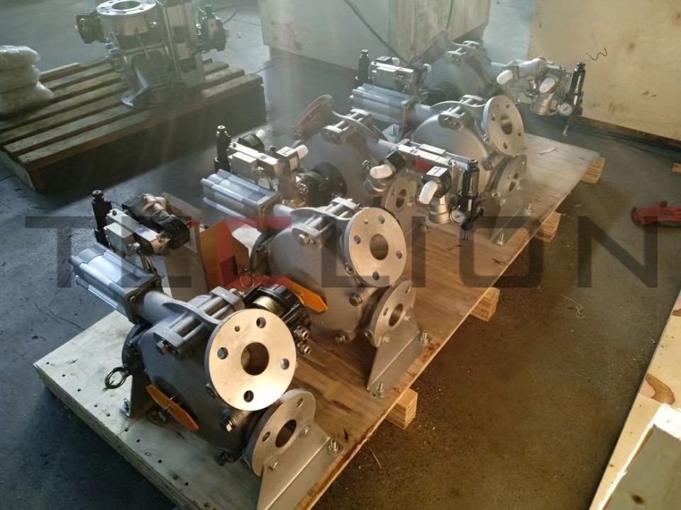 Dual port zero pressure loss directional control valve | DN full bore no dead angle structure