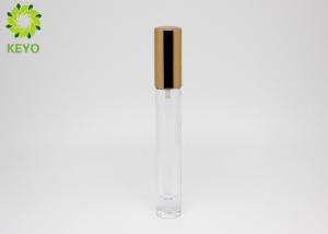 Wholesale 10ml Empty Glass Perfume Bottles With Golden Aluminum Atomiser Sprayer from china suppliers