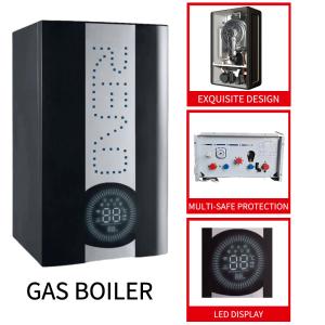 Wholesale Black Shell Wall Hung Gas Fired Condensing Boiler 20-24-32Kw from china suppliers