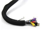 Fireproof Protection Net Fiber Optic Tools Black PET / Nylon Flame Retardant