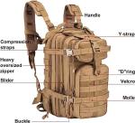 Small 30L Rucksack Military Tactical Backpack Outdoors Bug Out Bag Packable