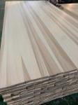 100mm-2440mm Natural Texture Solid Wood Furniture Poplar Plank Panel Edge Glued