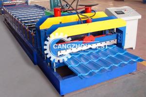 Wholesale Building Material Glazed Tile Roll Forming Machine Single Sink Zinc Sheet Metal from china suppliers
