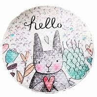 Amazon Hot sale! Bear Shaped Placements Baby Dinner Mat