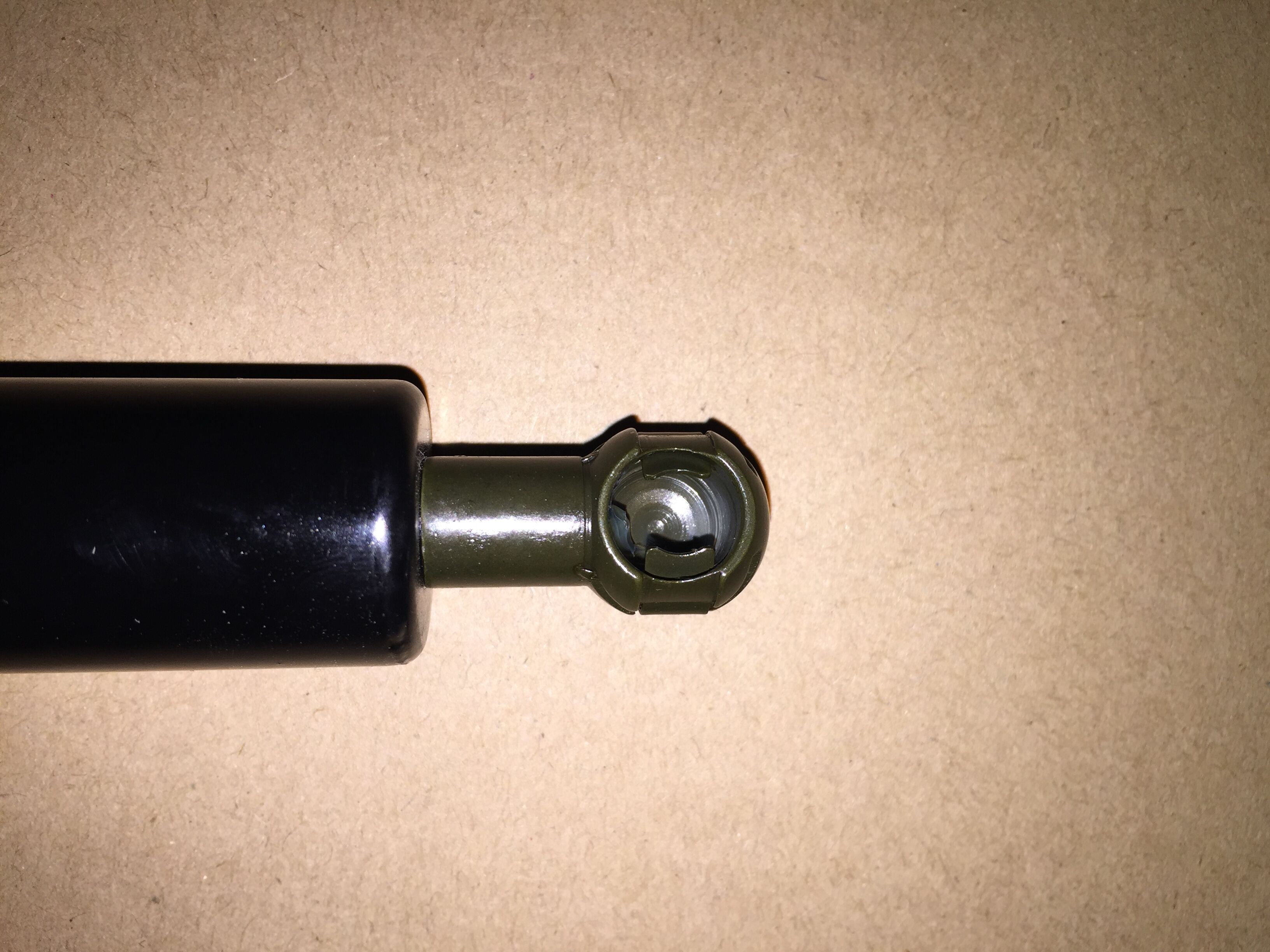 Steel Black Compression Gas Springs Miniature / Adjustable ISO
