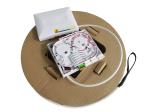 Indoor Fiber Optic Termination Box PTO 4Ports For Quick And Simple Installation