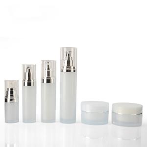 Wholesale Aluminum Cap White Sealed 15g 30g 50g Acrylic Cream Jar from china suppliers