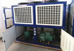 Semi Closed Freezer Condenser Unit Anti Corrosion Galvanized Steel Casing