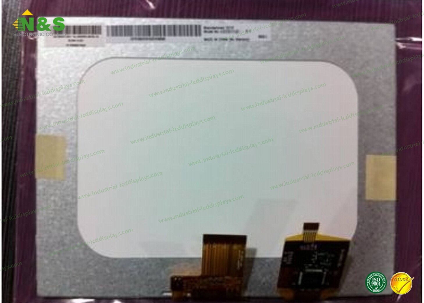 Antiglare 8.0 inch A080XN01 V1 AUO LCD Panel quick Response Time
