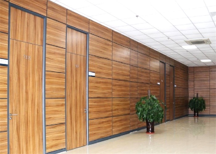 Wholesale Office Acoustic Wooden Partition With Sliding Door Multifunction from china suppliers