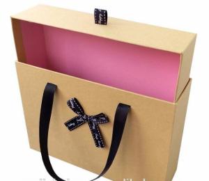 Wholesale Custom printed luxury black paper cardboard folding magnetic clothing gift box with ribbon,Paper Chocolate Gift Box For from china suppliers