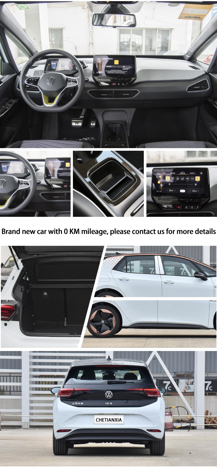 New Energy Vehicles Pure 4 Wheel Cars VW ID3 ID4 ID6 EV Electric Car For Volkswagen
