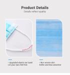 Portable Disposable Medical Mask 4 Folder Design Outdoor Travel Use