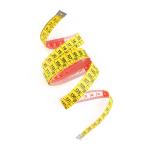 150cm Fiberglass PVC Tape Measure Colorful Anti Stretch Soft For Sewing